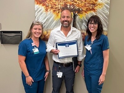 Donate to support Health Care Hero, Dr. Dill. 